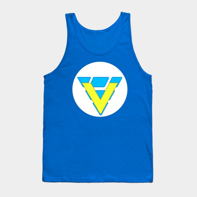 Beyblade burst Valt Aoi Crest Tank Top by kaizokuGhost